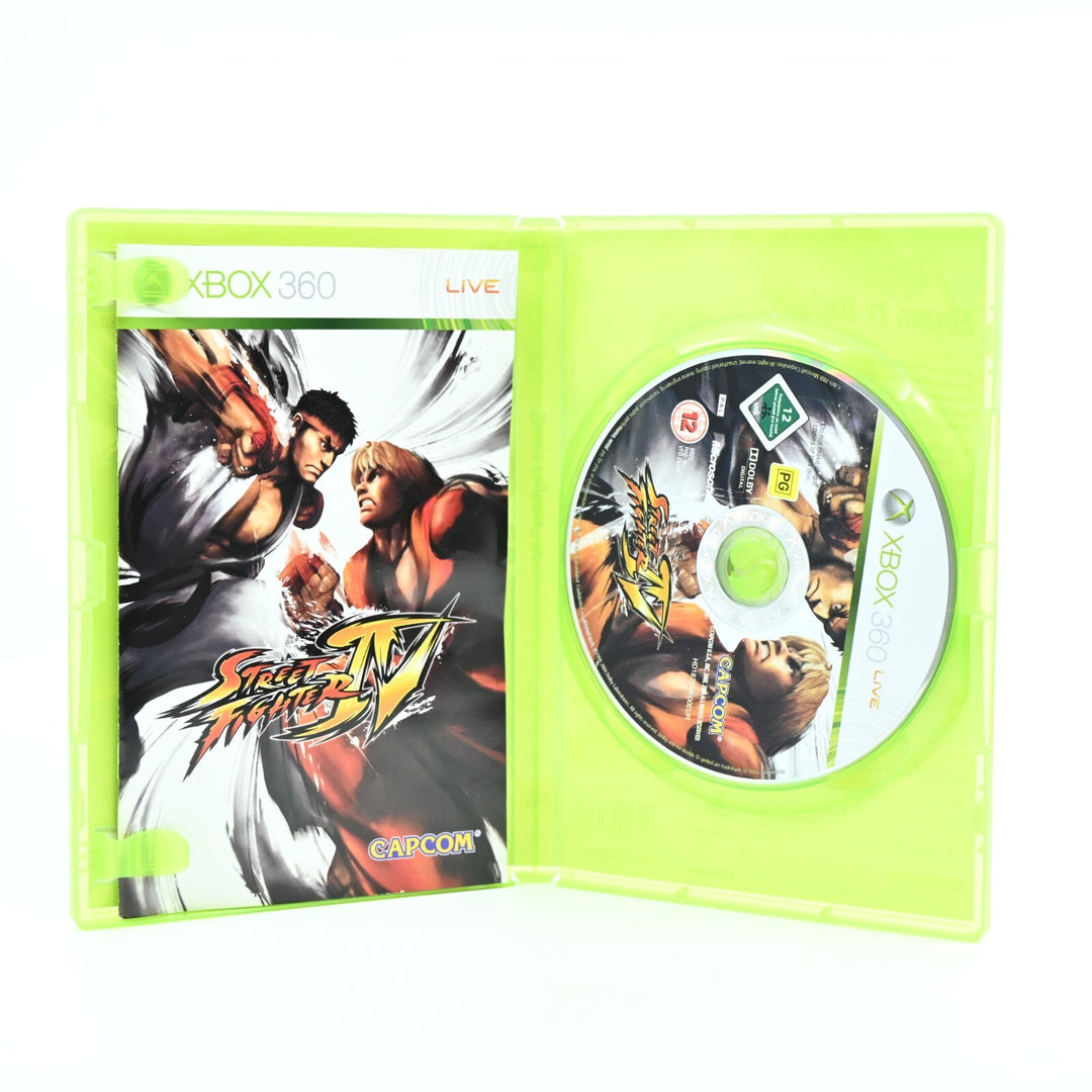 Street Fighter IV - Xbox 360 Game + Manual - PAL - NEAR MINT DISC!
