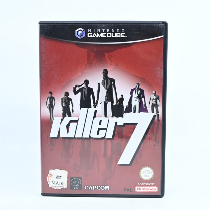 Killer 7 - Nintendo Gamecube Game - No Manual - PAL - FREE POST!