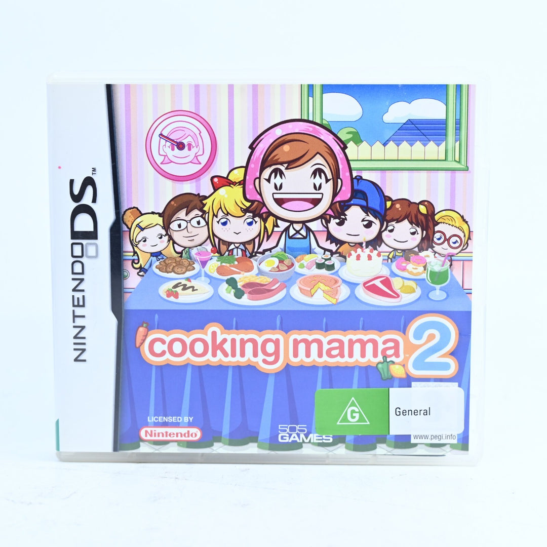 Cooking Mama 2 - Nintendo DS Game - PAL + Manual - FREE POST!