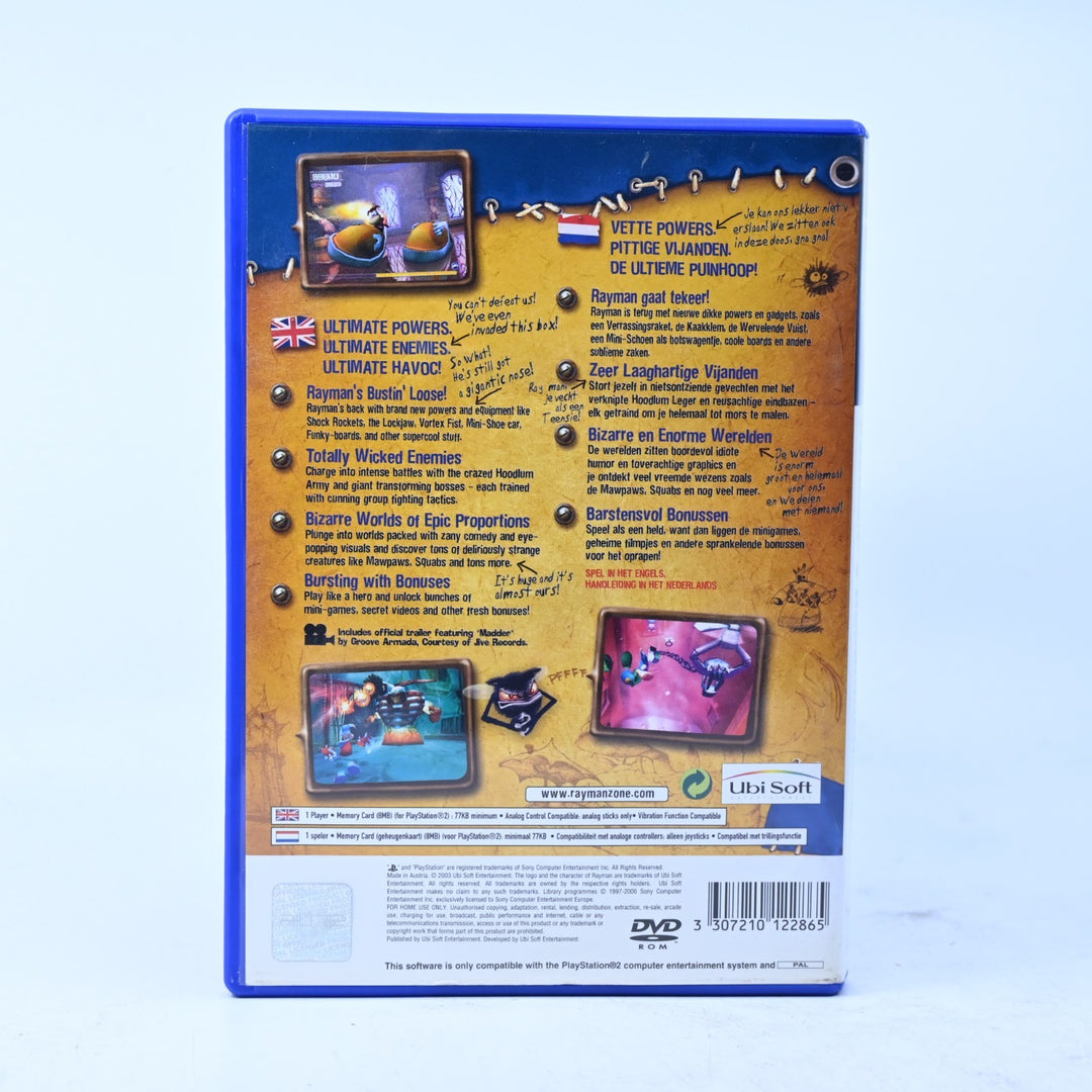 Rayman 3: Hoodlum Havoc - Lenticular Cover - PS2 Game + Manual - PAL