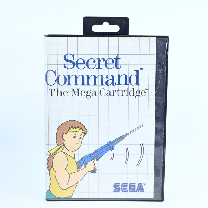 Secret Command - Sega Master System Game - No Manual - PAL - FREE POST!