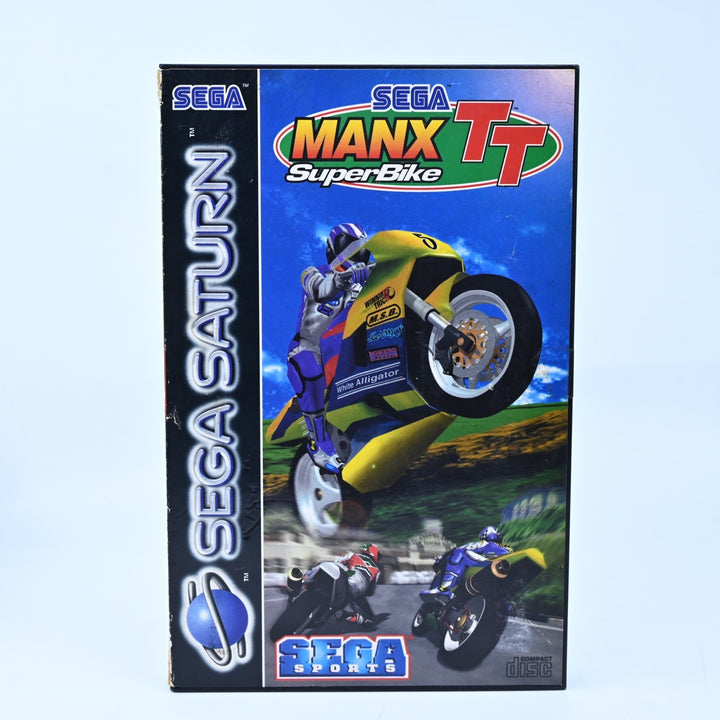 Manx TT Superbike - Sega Saturn Game + Manual - PAL - MINT DISC!