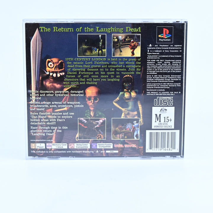 MediEvil 2 - Sony Playstation 1 / PS1 Game + Manual - PAL - MINT DISC!