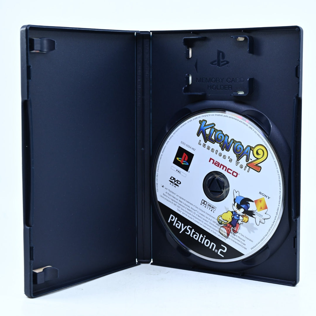 Klonoa 2 Lunatea's Veil - Sony Playstation 2 / PS2 Game - No Manual - PAL!