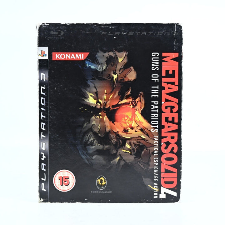 Metal Gear Solid 4 w Sleeve - Sony Playstation 3 /PS3 Game + Manual - MINT DISC!