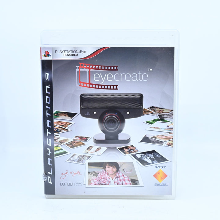 EyeCreate - Sony Playstation 3 / PS3 Game + Manual - FREE POST!