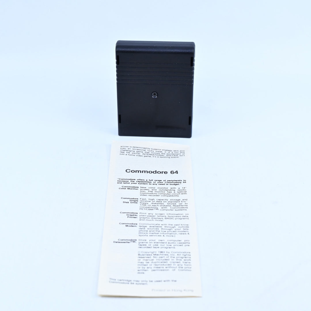 Commodore's International Soccer - Commodore 64 / C64 Game - PAL - FREE POST