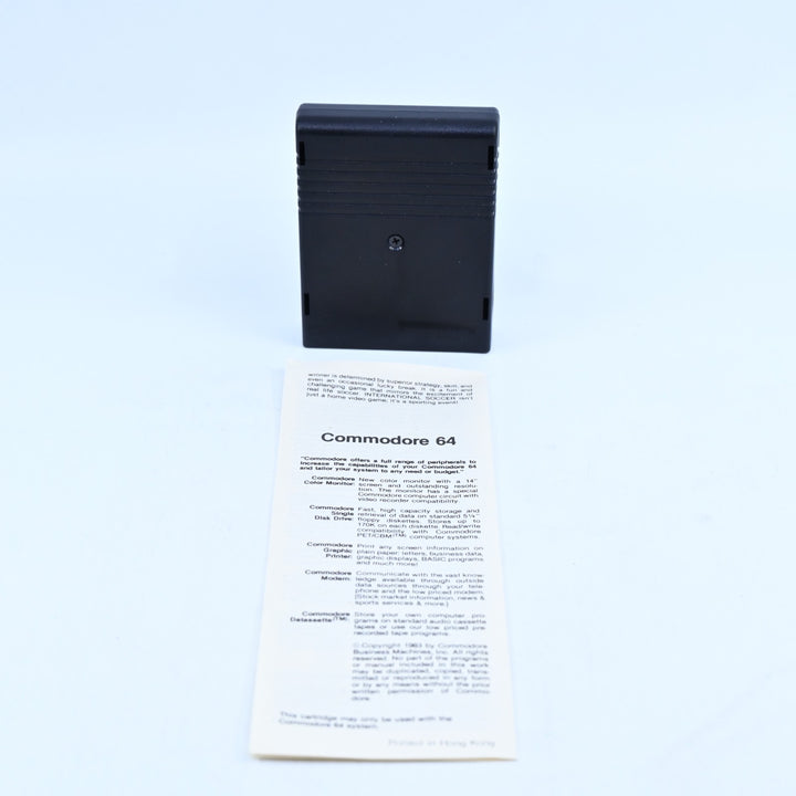 Commodore's International Soccer - Commodore 64 / C64 Game - PAL - FREE POST