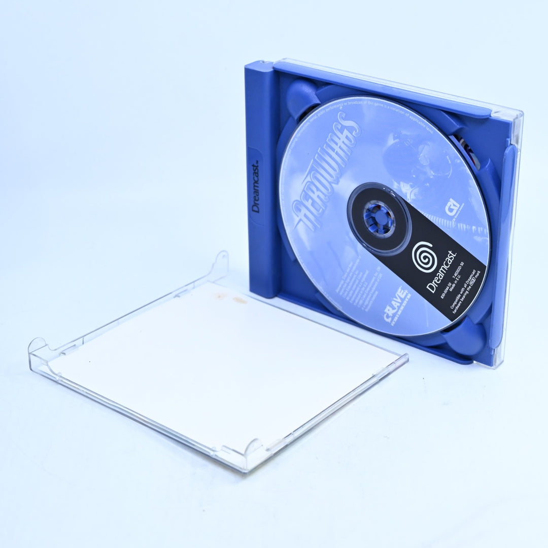 AeroWings - Sega Dreamcast Game + Manual - PAL - MINT DISC!