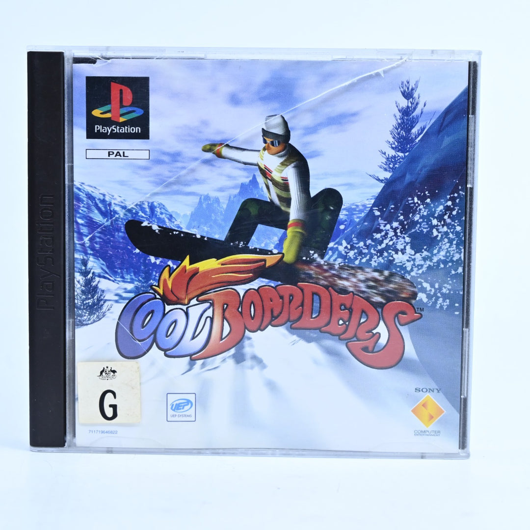 Cool Boarders - Sony Playstation 1 / PS1 Game + Manual - PAL - MINT DISC!