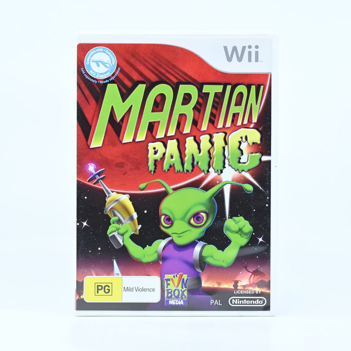 Martian Panic - Nintendo Wii Game + Manual - PAL