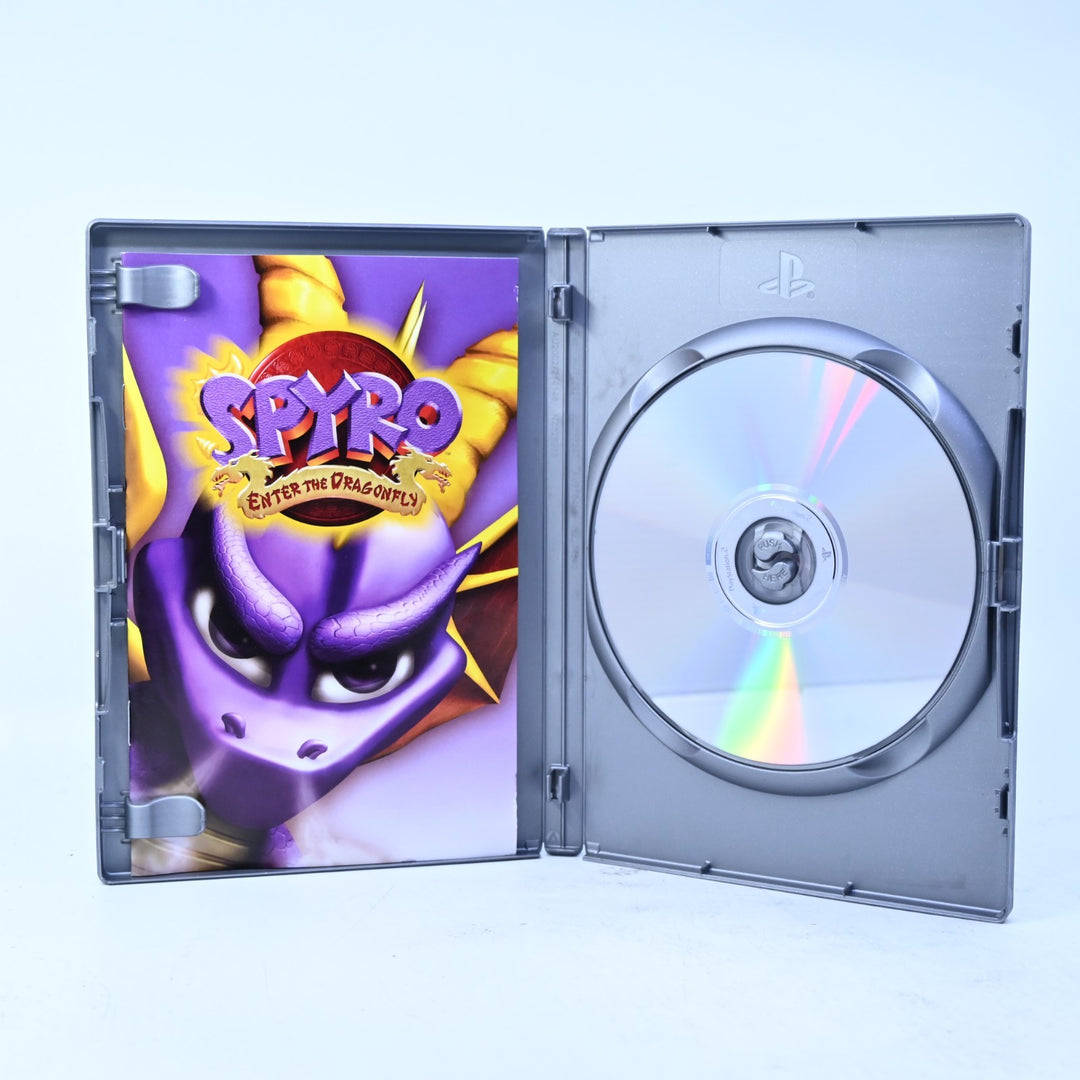 Spyro: Enter the Dragonfly - Sony Playstation 2 / PS2 Game + Manual - PAL