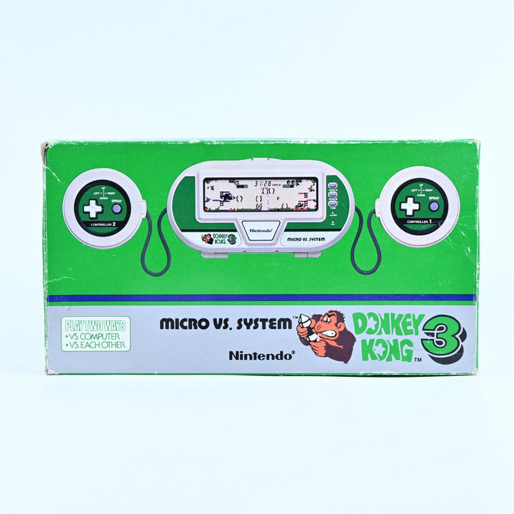 Donkey Kong 3 - AK-302 - Micro Vs. System - Nintendo Game & Watch Boxed Console