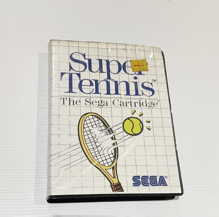 Super Tennis the Sega Cartridge - Sega Master System Game - PAL - FREE POST!