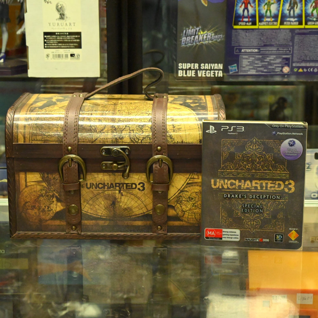 Uncharted 3: Drake's Deception - Explorer Edition - PS3 Game + Manual