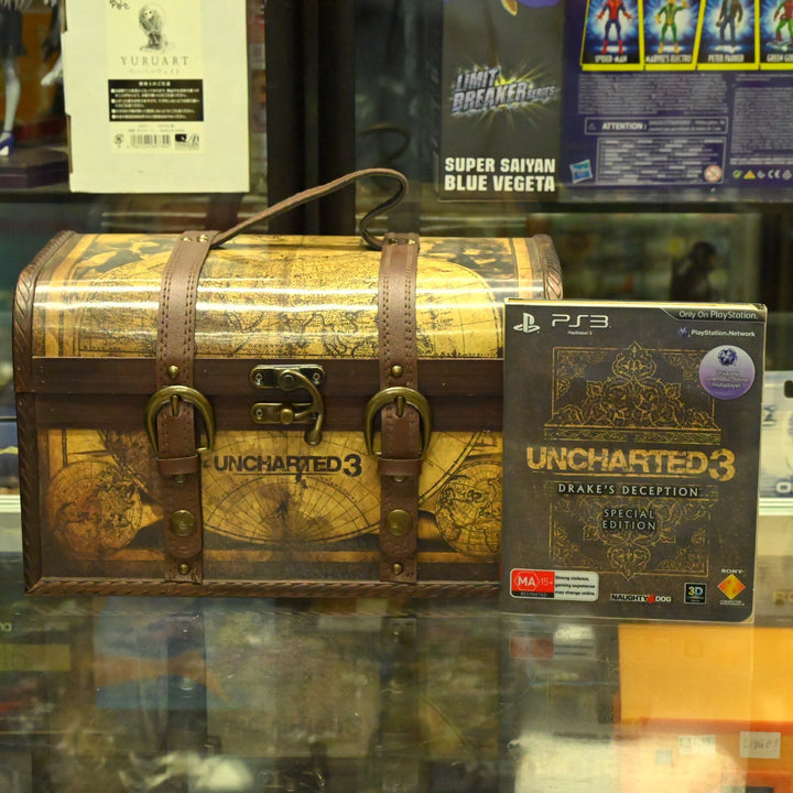 Uncharted 3: Drake's Deception - Explorer Edition - PS3 Game + Manual