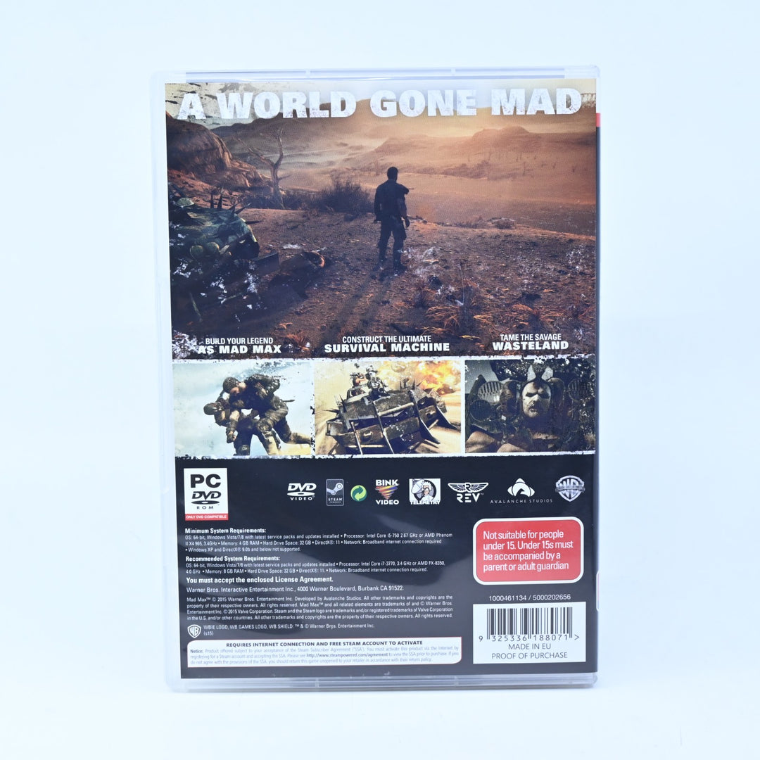 Mad Max - PC / Other + Manual