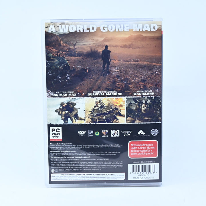Mad Max - PC / Other + Manual