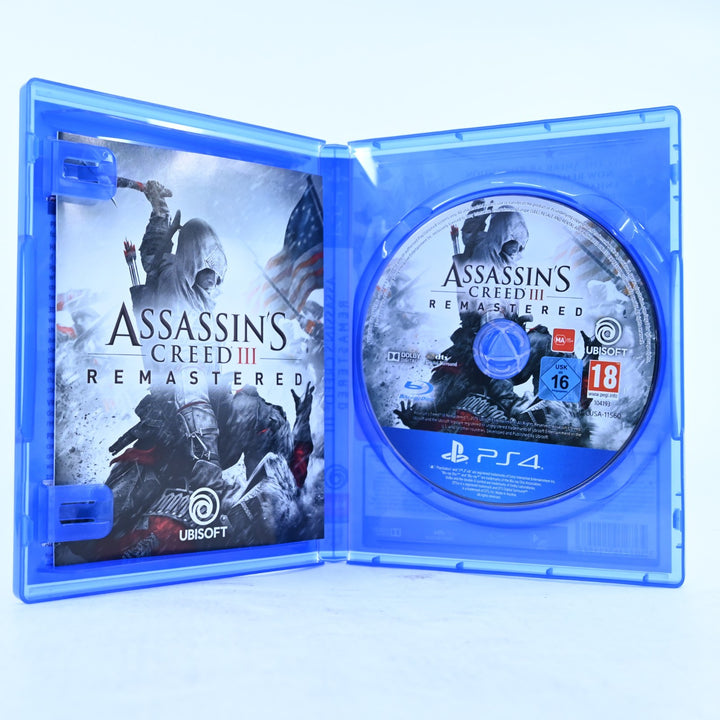 Assassin's Creed III Remastered - Sony Playstation 4 / PS4 Game - MINT DISC!