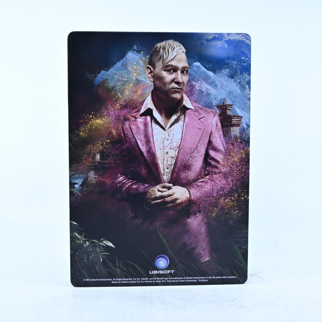 Far Cry 4 - Steelbook Edition - Xbox 360 Game + Manual - PAL - MINT DISC!