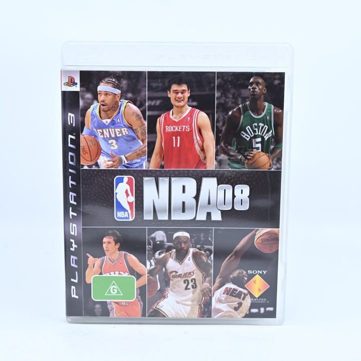 NBA 08 - Sony Playstation 3 / PS3 Game + Manual - FREE POST!