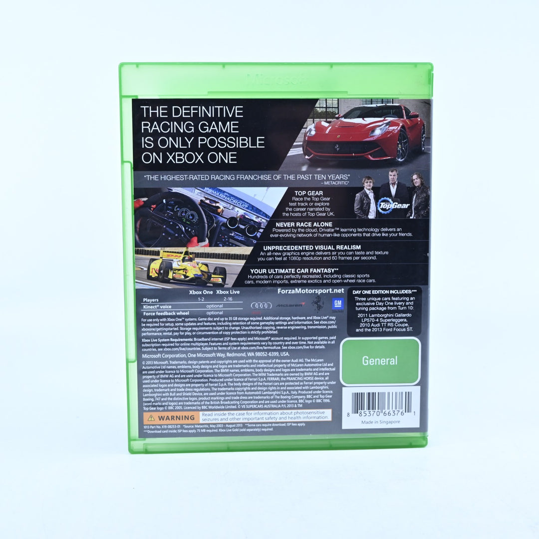 Forza Motorsport 5 - Day One 2013 Edition - Xbox One Game - PAL - FREE POST!