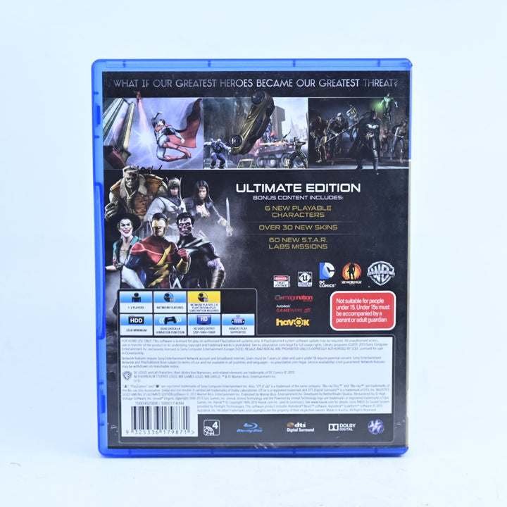 Injustice Gods Among Us - Ultimate Edition - Sony Playstation 4 / PS4 Game
