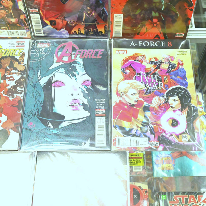 A-Force - Complete Set 1-10 - Wilson / Molina / Martin - Marvel Comics - Comic