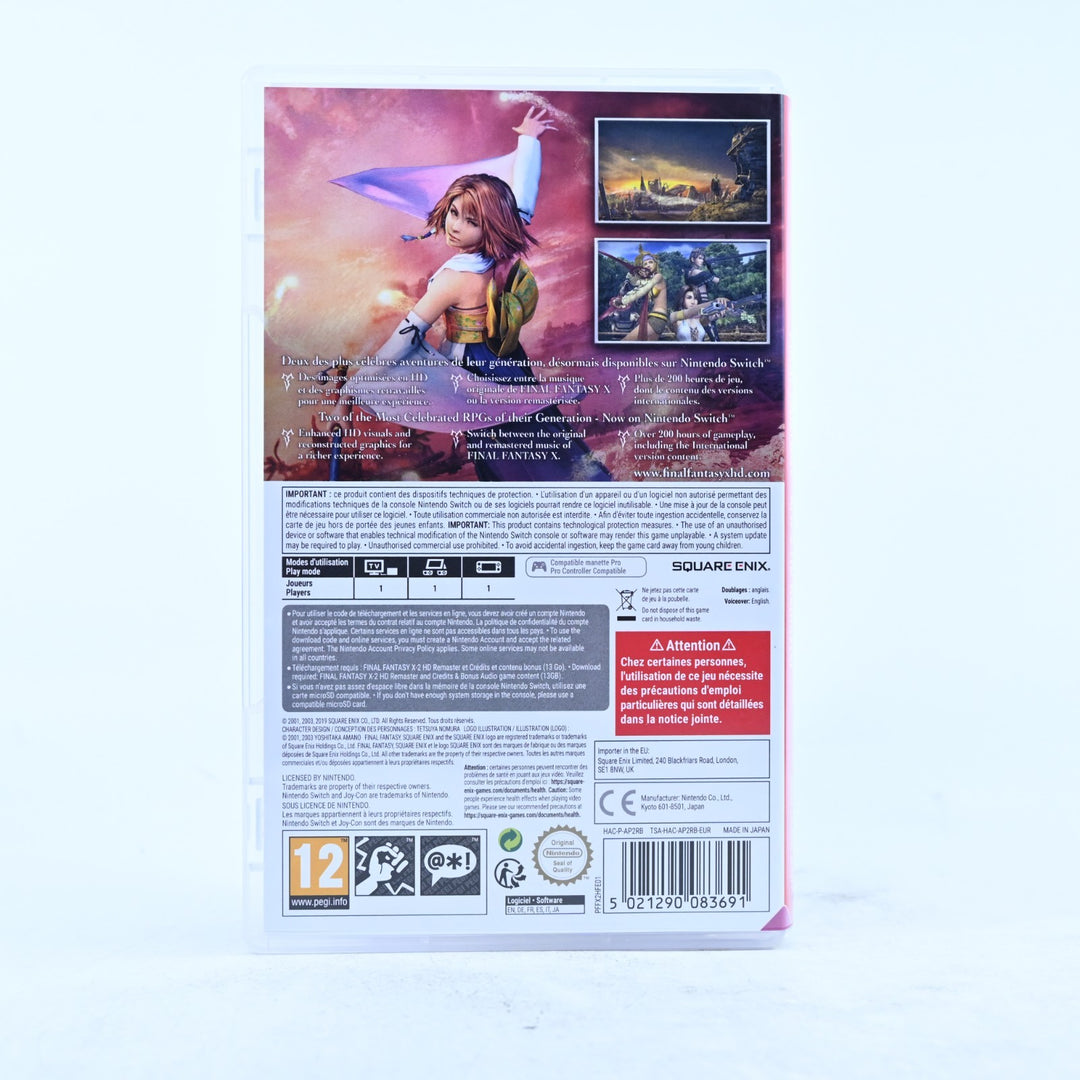 Final Fantasy X / X-2: HD Remaster - With X-2 Download Code - Switch Game