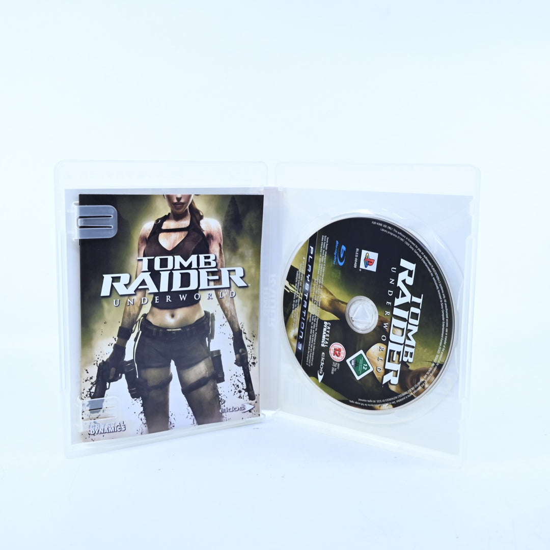 Tomb Raider Underworld - Sony Playstation 3 / PS3 Game + Manual - MINT DISC!
