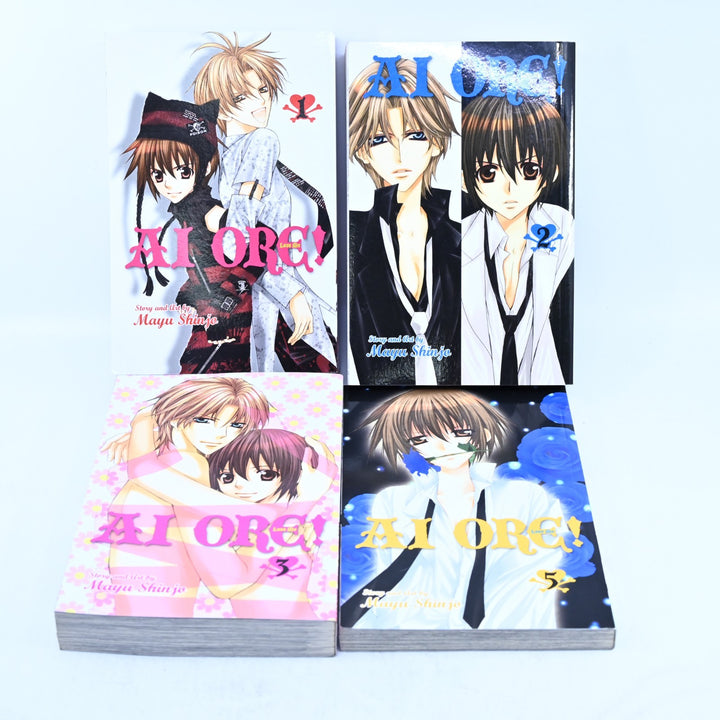 Ai Ore! - Volumess 1-3+5 - Mayu Shinja - Vis Media - Manga Lot