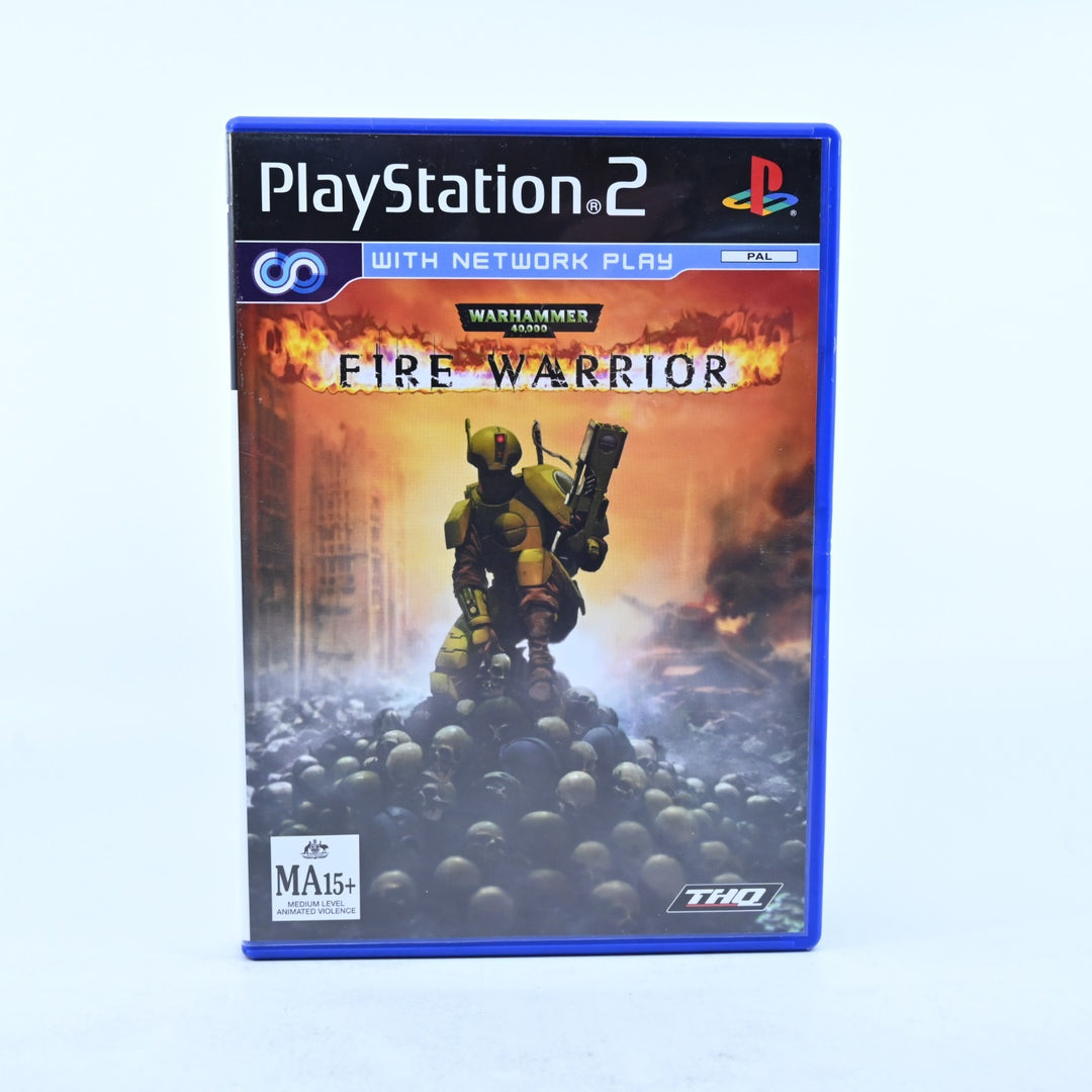 Warhammer 40,000: Fire Warrior - Sony Playstation 2 / PS2 Game + Manual - PAL