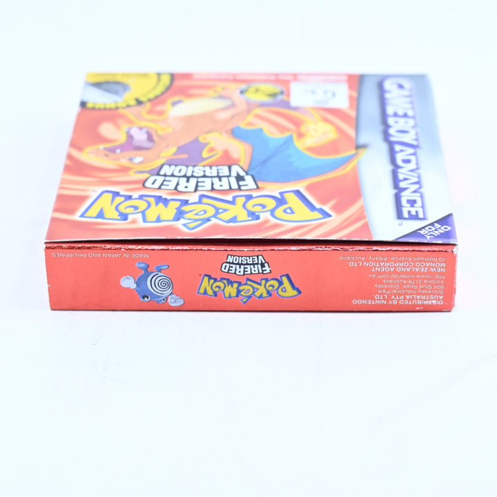 Pokemon FireRed Version - GBA Boxed Game + Original Insert - PAL - Fire Red