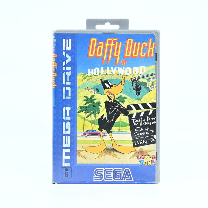 Daffy Duck In Hollywood + Manual - Sega Mega Drive Game - PAL - FREE POST!