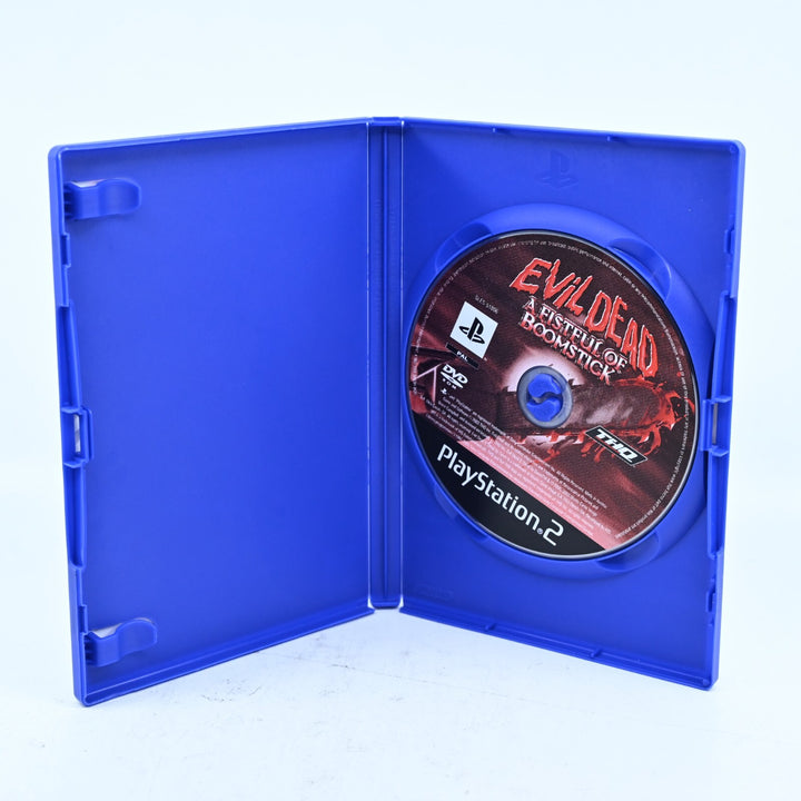 Evil Dead: Fistful of Boomstick - Sony Playstation 2 / PS2 Game + Manual - PAL