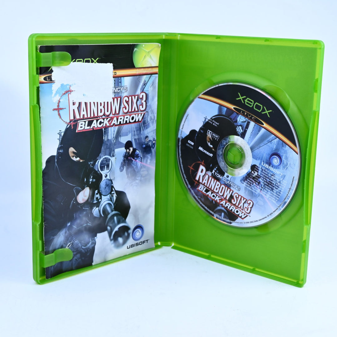 Rainbow Six 3: Black Arrow - Original Xbox Game + Manual - PAL - MINT DISC!