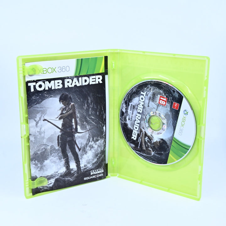 Tomb Raider Survival Edition - Xbox 360 Game + Manual + Map - PAL - MINT DISC!
