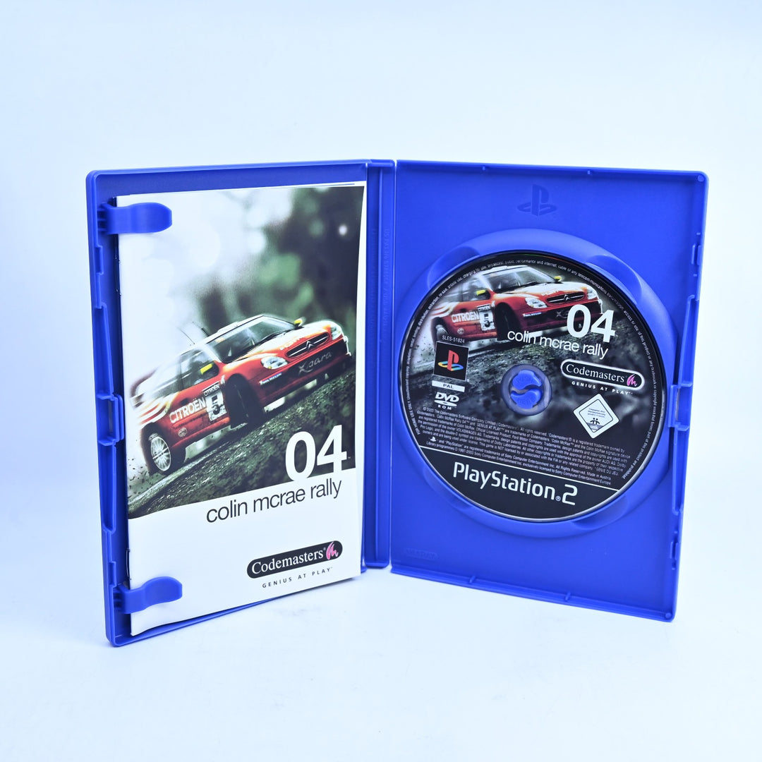 Colin McRae Rally 04 - Sony Playstation 2 / PS2 Game + Manual - PAL - MINT DISC!