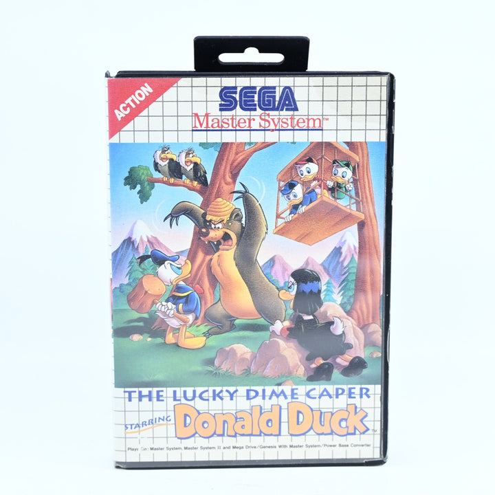 The Lucky Dime Caper - No Manual - Sega Master System Game - PAL - FREE POST!