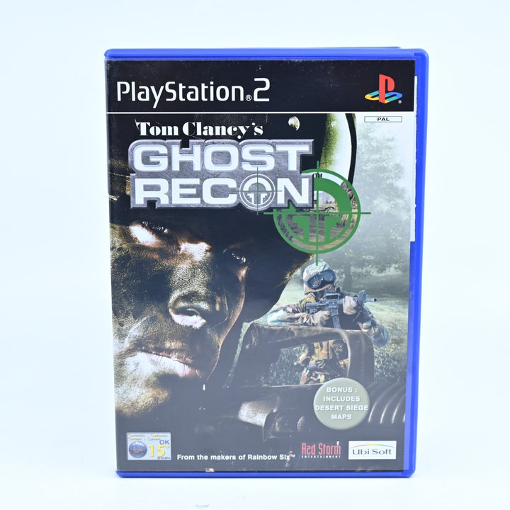 Tom Clancy’s Ghost Recon - PS2 Game + Manual - PAL
