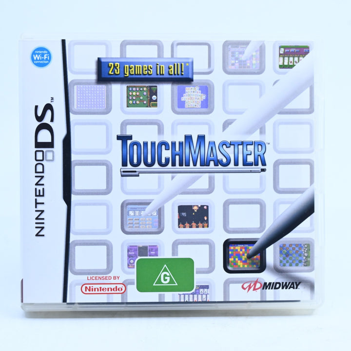 Touch Master - Nintendo DS Game - PAL + Manual - FREE POST!
