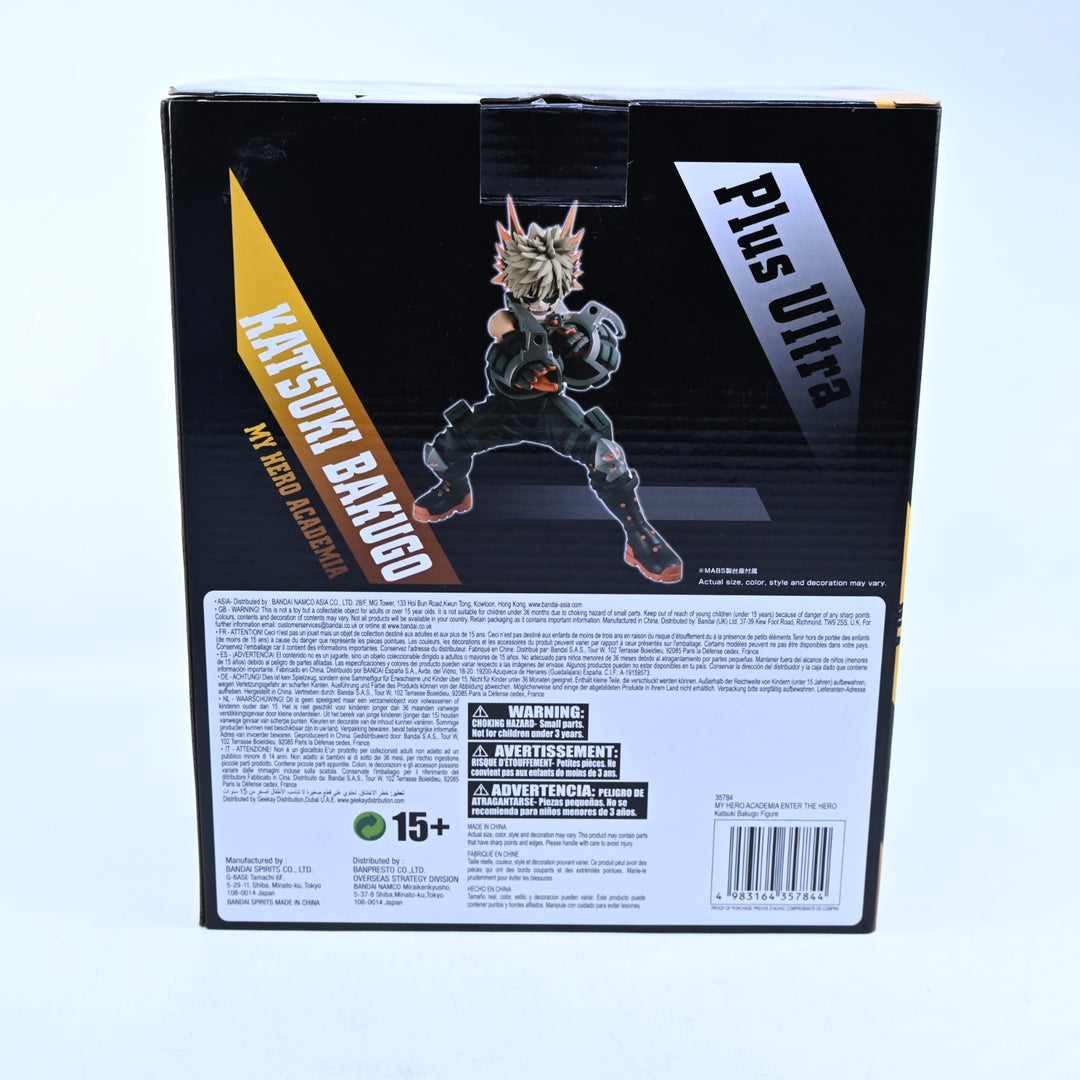 Katsuki Bakugo - My Hero Academia - Enter the Hero - Bandai - Anime Figure