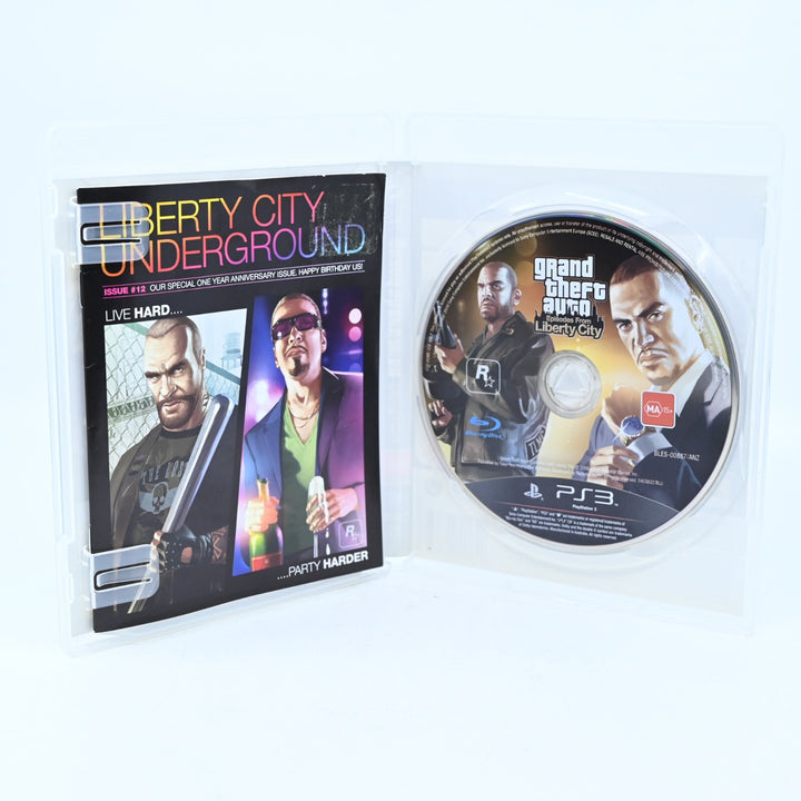 Grand Theft Auto: Episodes from Liberty City - PS3 Game + Manual