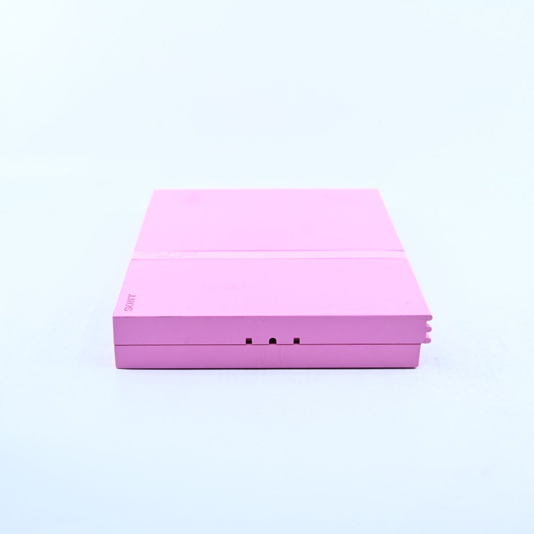 Pink Sony Playstation 2/ PS2 Slim Console - AUS PAL + HDMI + CONVERTER FREE POST