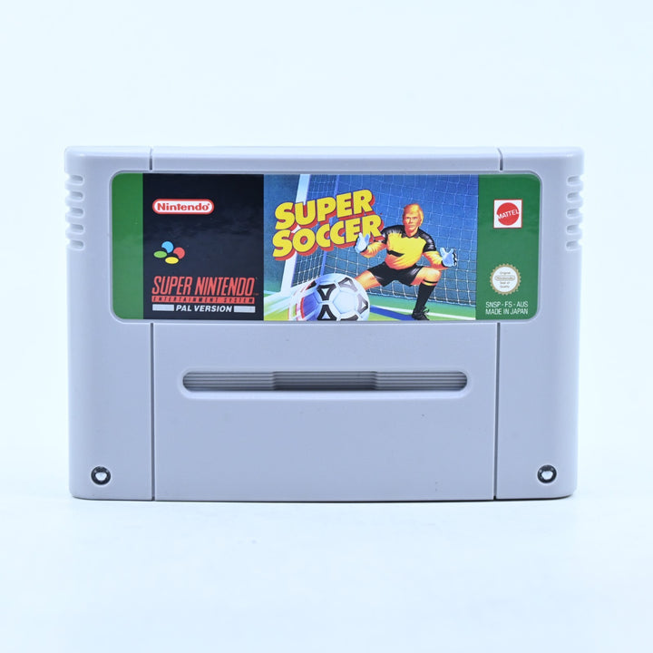 Super Soccer - Super Nintendo / SNES Game - PAL - FREE POST!