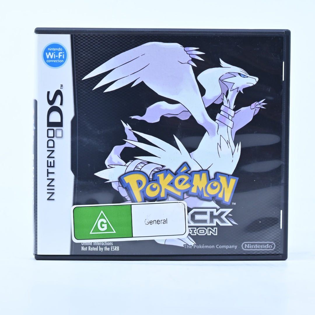 Pokemon Black Version - Nintendo DS Game - REGION FREE + Manual - FREE POST!