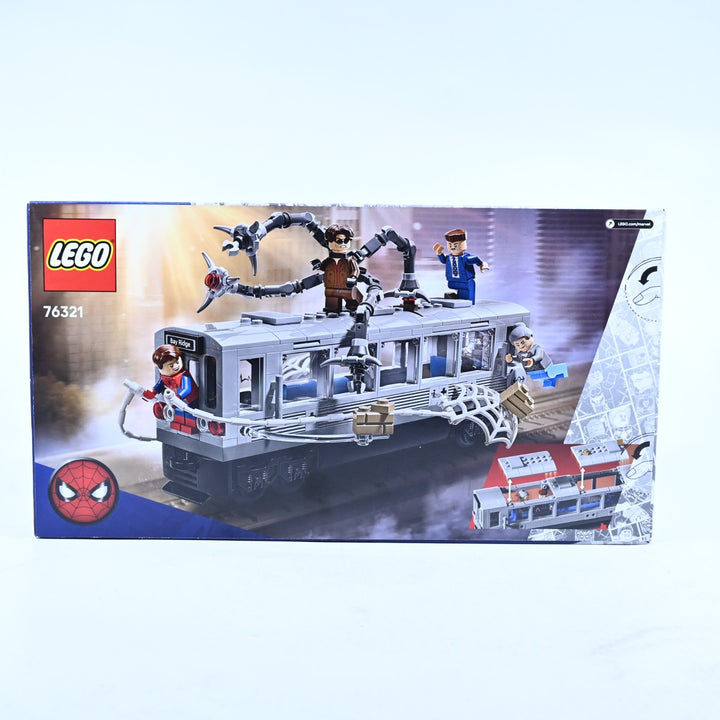 SEALED! LEGO 76321 Marvel - Spider-Man vs. Doc Ock Subway Train Scene - Toy