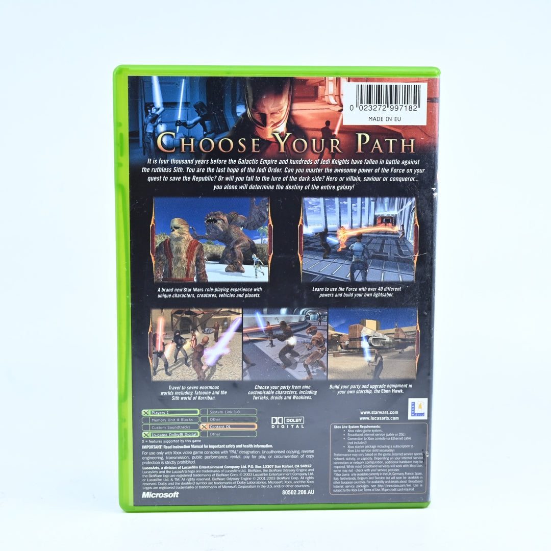 Star Wars: Knights of the Old Republic - Original Xbox Game - No Manual - KotOR