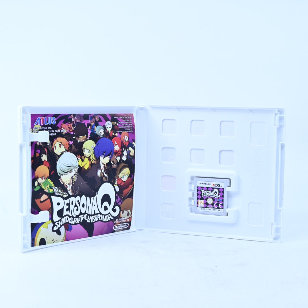 Persona Q: Shadow of the Labyrinth - Nintendo 3DS Game - PAL + Manual