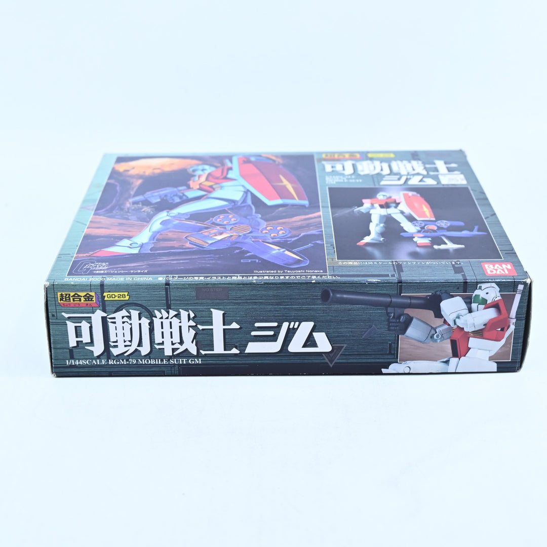 Chogokin GD-28 RGM-79 Mobile Suit GM - Bandai - 1:144 Die-Cast Anime Figure